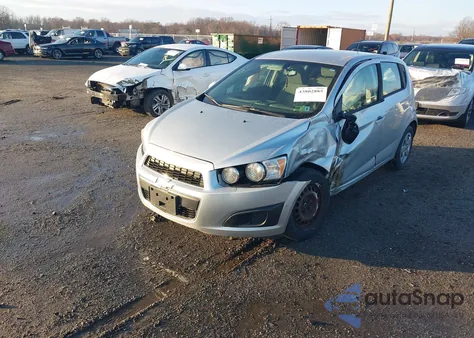 2015 Chevrolet Sonic Ls Auto from USA, damaged, VIN 1G1JA6SH9F4177714